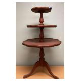 Three Tier Pie Crust Table
