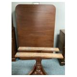 Mahogany Duncan Phyfe Dining Table, Unassembled