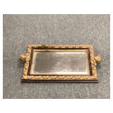Cherub Gold Framed Mirror