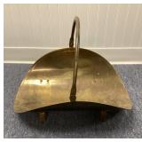 Brass Footed Log Holder