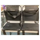 Two Field and Stream Portable Seats