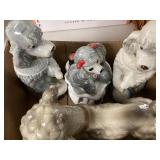 Three Poodle Decanters