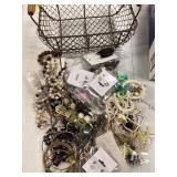 Basket of Jewelry