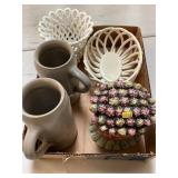 Large Mugs and Ceramic Decorations