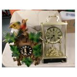 Coo Coo Clock and Mantel Clock