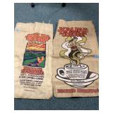 Two Large Coffee Bags