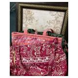 Purses and Pin Up Board