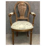 French Louis XVI Style Arm Chair