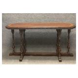 Vintage Mahogany Sofa Table Project