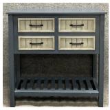 Painted Four Drawer Cabinet