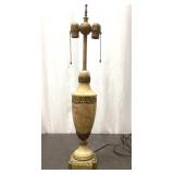 Vintage Urn Style Marble Table Lamp
