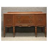 Vintage Mahogany Wood Sideboard
