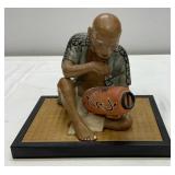 Vintage Asian Mudman Figurine