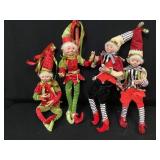 Christmas Elf Dolls, Bendable
