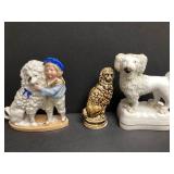 Dog Whistle, Staffordshire Dog And Dog with Boy