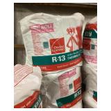 17 Rolls of Owens-Corning Fiberglass Insulation