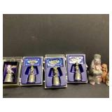 Four Disney Thimbles, Three Tiny Poodles