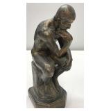 The Thinker in Chalkware