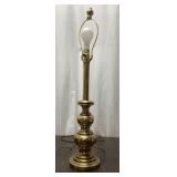 MCM Brass Candlestick Table Lamp