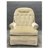 Upholstered Swivel Rocker