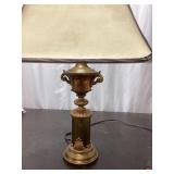 MCM Brass and Copper Table Lamp