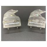 Two Swarovski Pianos