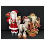 Two Santas and a Reindeer