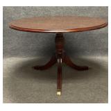 Round Hardwood Dining Table