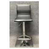 Adjustable Faux Leather Barstool