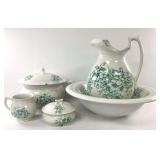 Globe China Washstand Set