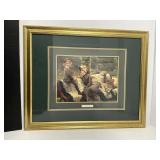 Signed and Framed Artwork Print