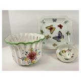 Lot of Three Ceramic Pieces
