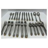 Gorham Golden Melon Bud Flatware