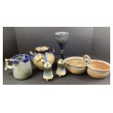 Blue Glazed Pottery