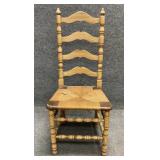 Ladderback Turned Spindle Side Chair