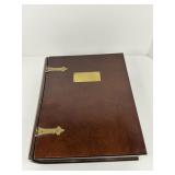 The Bombay Co. Large Premium Wood/Brass Box