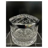 Crystal Bowl with Mesh Top