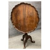 Antique Tilt-Top Piecrust Table