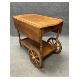 Vintage Rolling Tea Cart