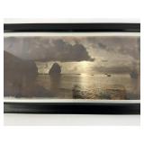 Framed Landscape Coastal View Scenery