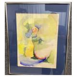 Signed Watercolor