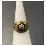10 KT Ladies Class Ring
