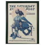 Framed Print of The Saturday Evening Post