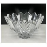 Diamond Point Lead Crystal Bowl