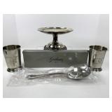 Compote, Spoon, Mint Julep Cups