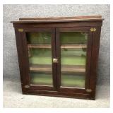 Antique Wooden Bookcase Top