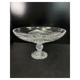 Vintage Crystal Centerpiece Bowl