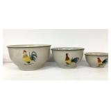 Rooster Nesting Bowls