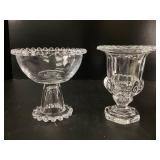Boopie Glass Compote and Urn