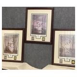 Three Commemorative Duck Prints